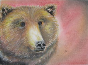 Bear by artist Madeleine Tuttle