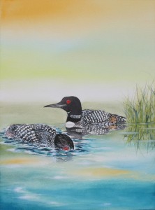 Loon by visionary artist Madeleine Tuttle