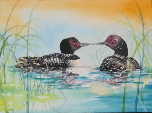 Loon by visionary artist Madeleine Tuttle