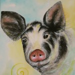 Pig by visionary artist Madeleine Tuttle