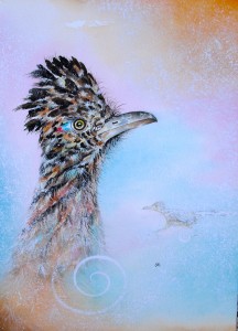 Roadrunner by visionary artist Madeleine Tuttle