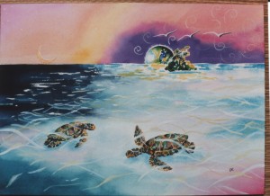 turtle 2 by visionary artist Madeleine Tuttle
