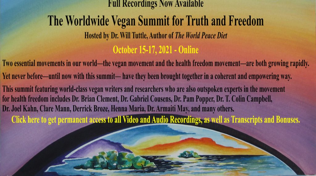 Vegan Inspiration Package Dr. Will Tuttle PhD & The World